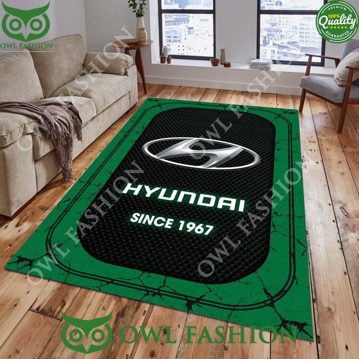 Hyundai Since 1967 Living Room Marble Carpet