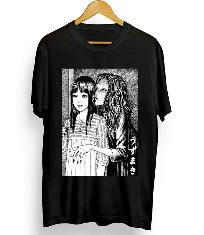uzumaki junji Ito Tomie horror manga anime top new unisex T-Shirt S-4XL Hoodie, Sweatshirt | RetroVerseTees.com