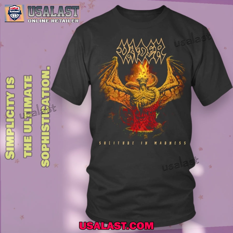Vader Band Solitude In Madness Unisex Tee Shirt