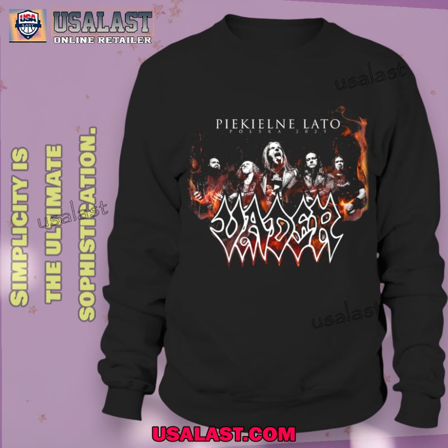Vader Piekielne Lato Polska 2025 Tour Date Unisex Tee Shirt