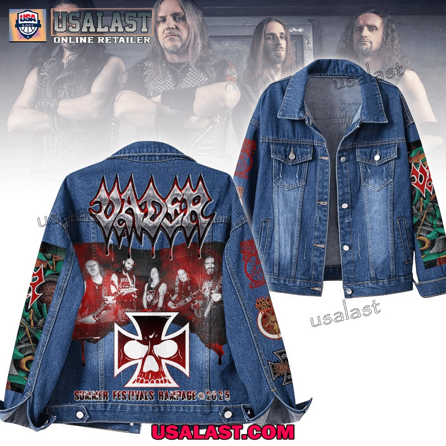 Vader Summer Festivals Rampage 2025 Denim Jacket