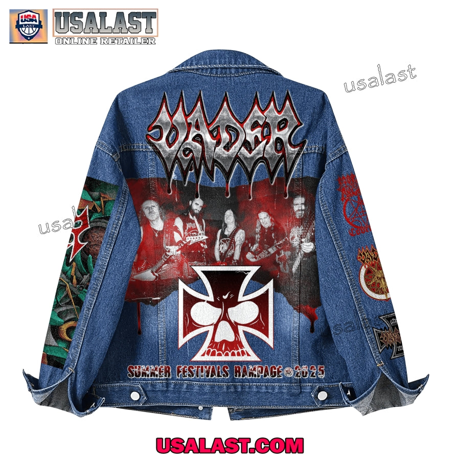 Vader Summer Festivals Rampage 2025 Denim Jacket