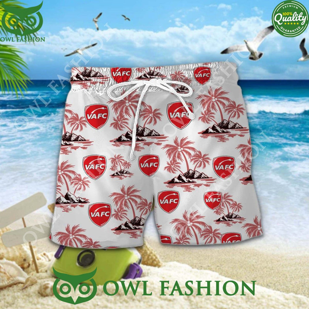 Valenciennes Football Club Coconut Island Limited Ligue 2 Hawaiian Shirt