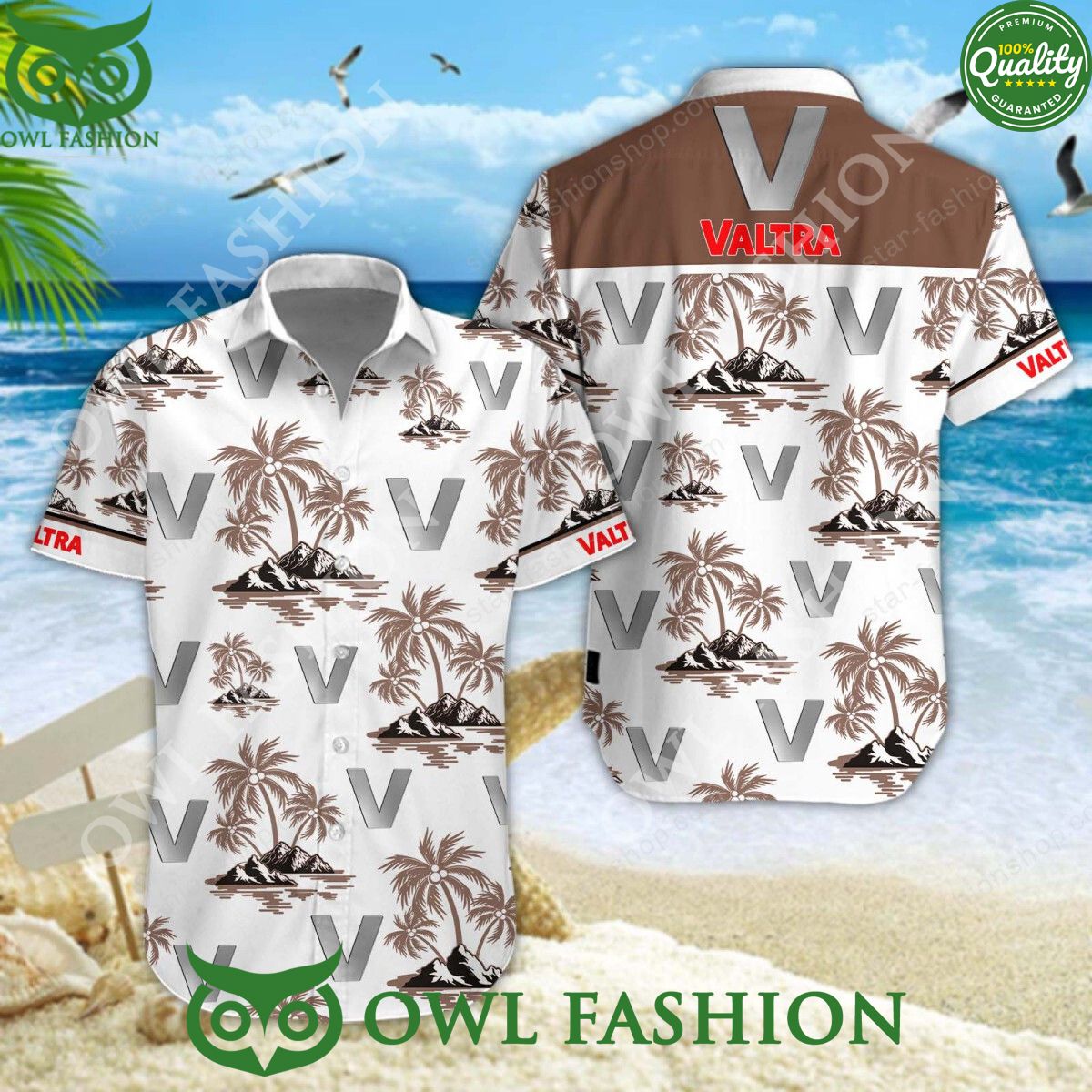 Valtra Finland agricultural machinery manufacturer Hawaiian Shirt and Short