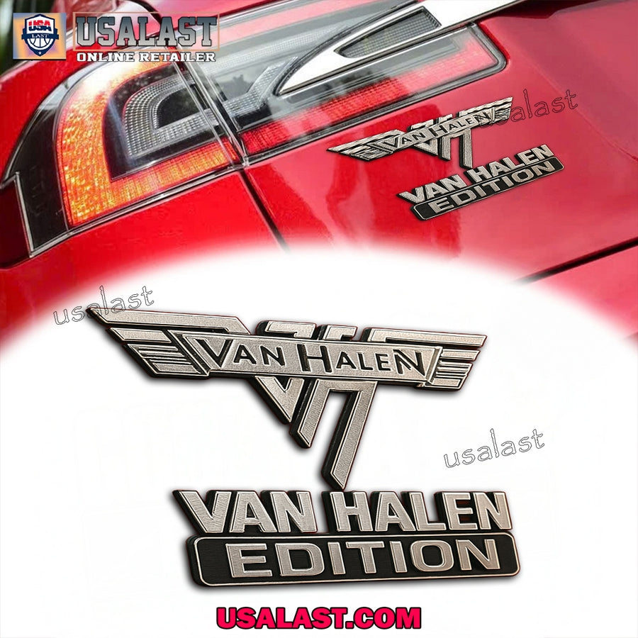 Van Halen Edition Car Emblem Custom 3D Badge