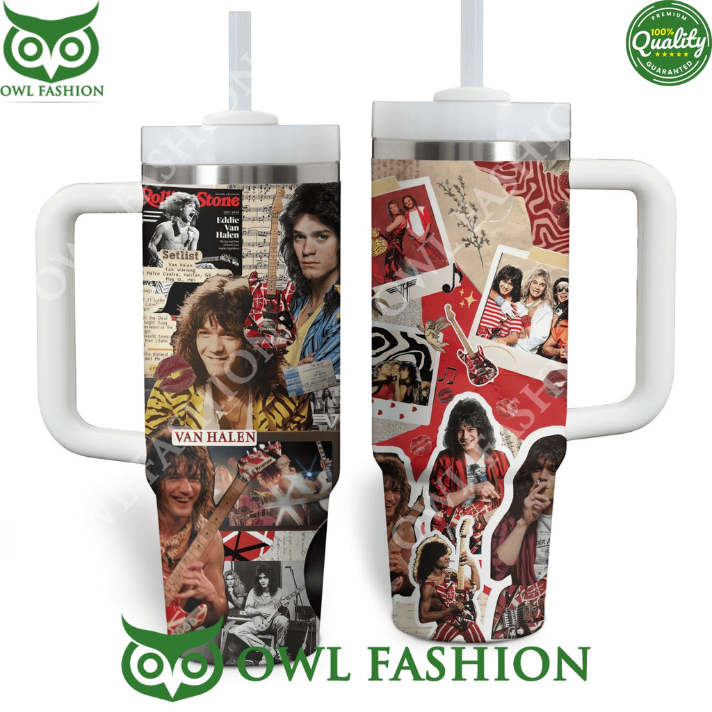 Van Halen Hard Rock 1972 America Tumbler Cup