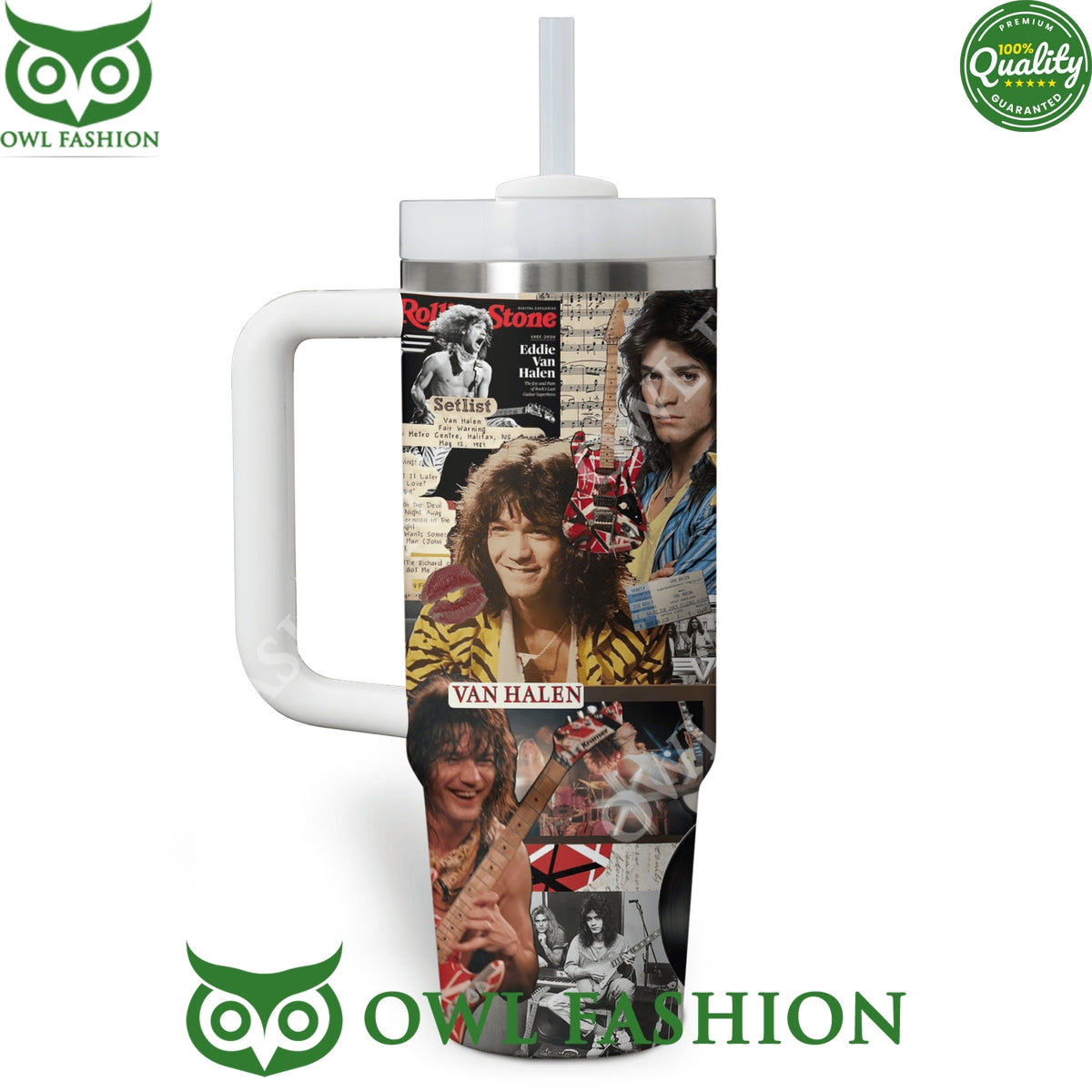 Van Halen Hard Rock 1972 America Tumbler Cup