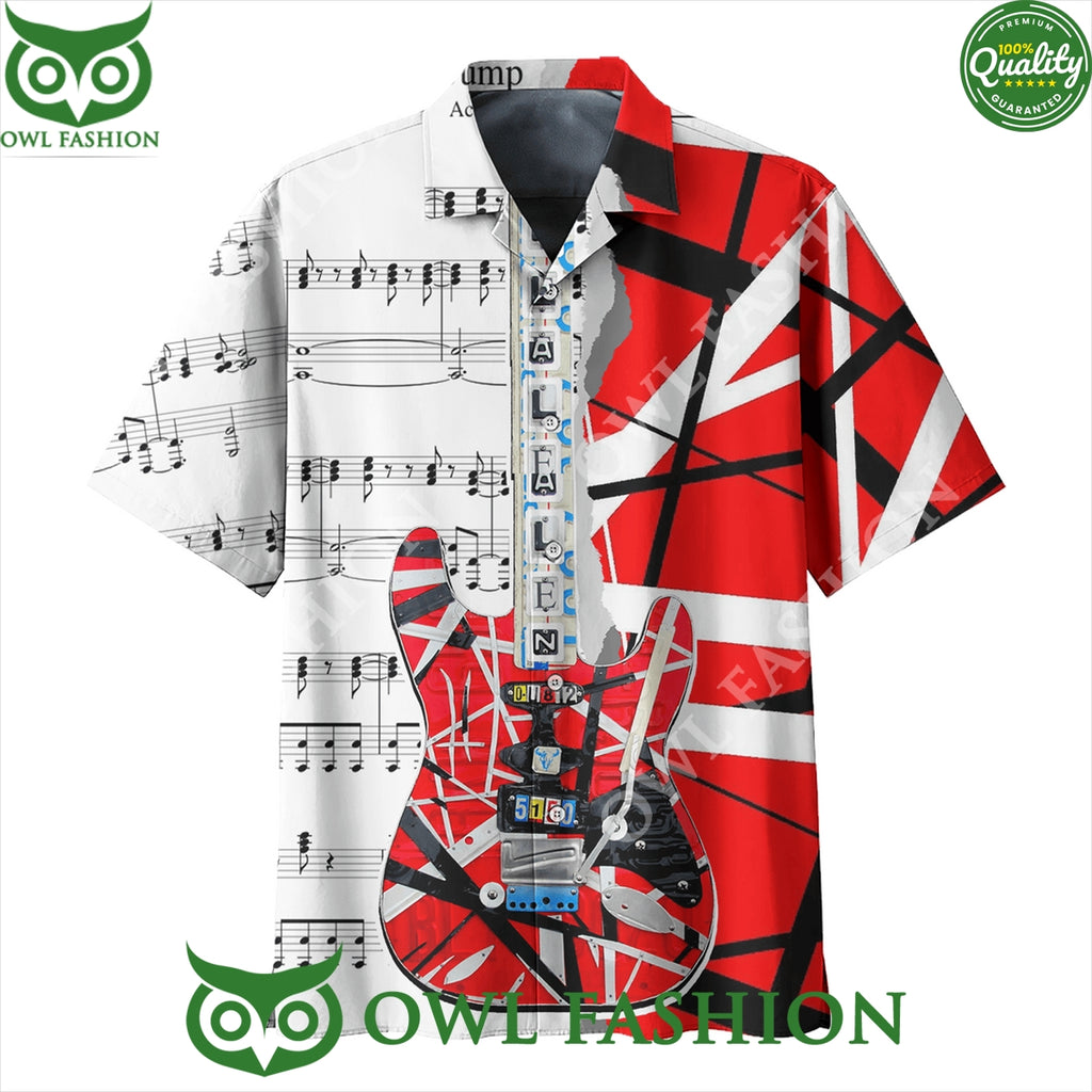 Van Halen might as well jump song hawaiian shirt