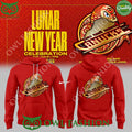 Vancouver Canucks Lunar New Year Nicole Jang Red Celebration hoodie