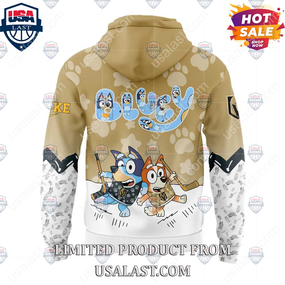 Vegas Golden Knights NHL Bluey and Bingo Hoodie