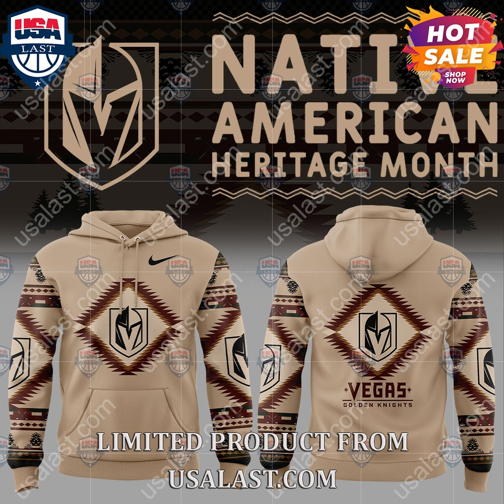 Vegas Golden Knights NHL Native American Heritage Month Hoodie