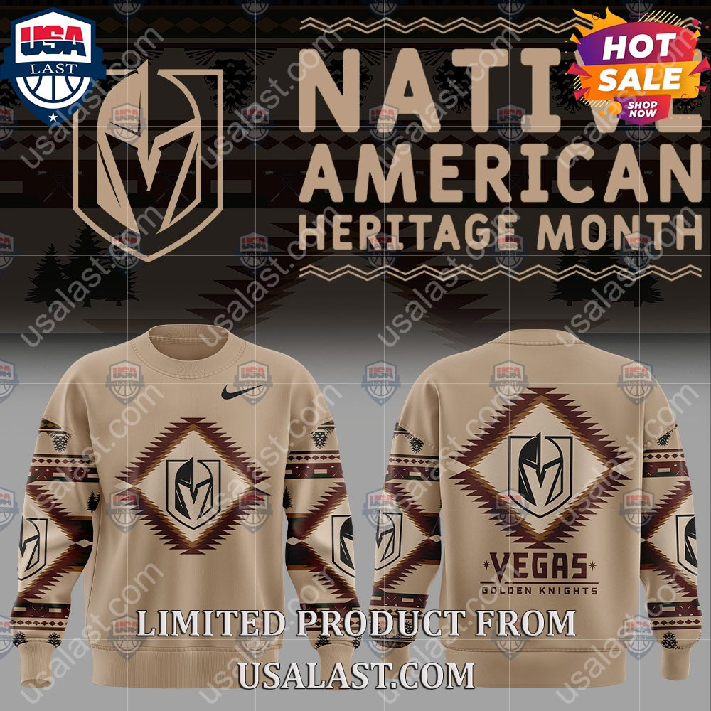 Vegas Golden Knights NHL Native American Heritage Month Hoodie