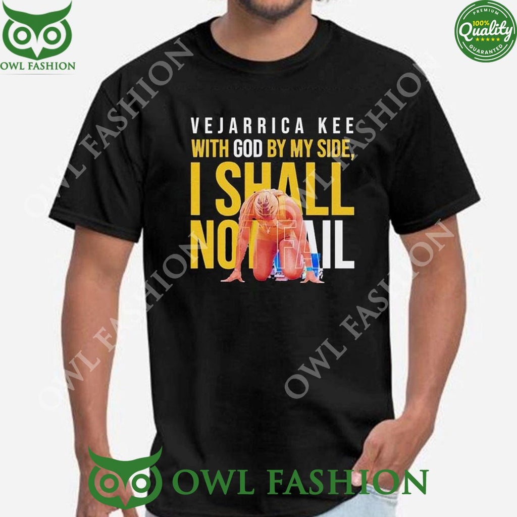 Vejarrica Kee With god by my side I shall not fail sweatshirt