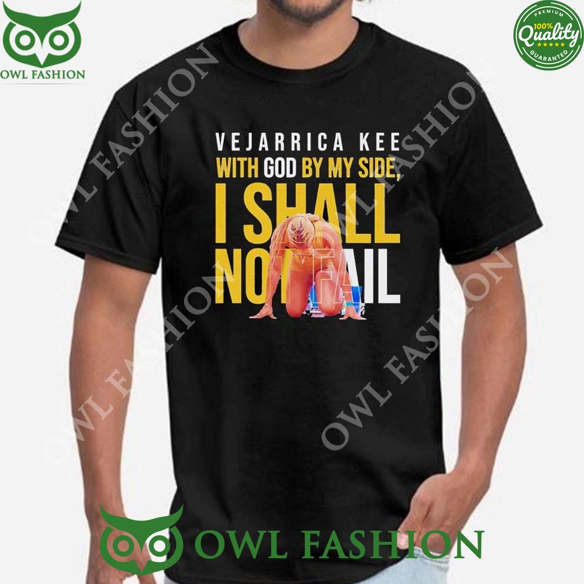 Vejarrica Kee With god by my side I shall not fail sweatshirt