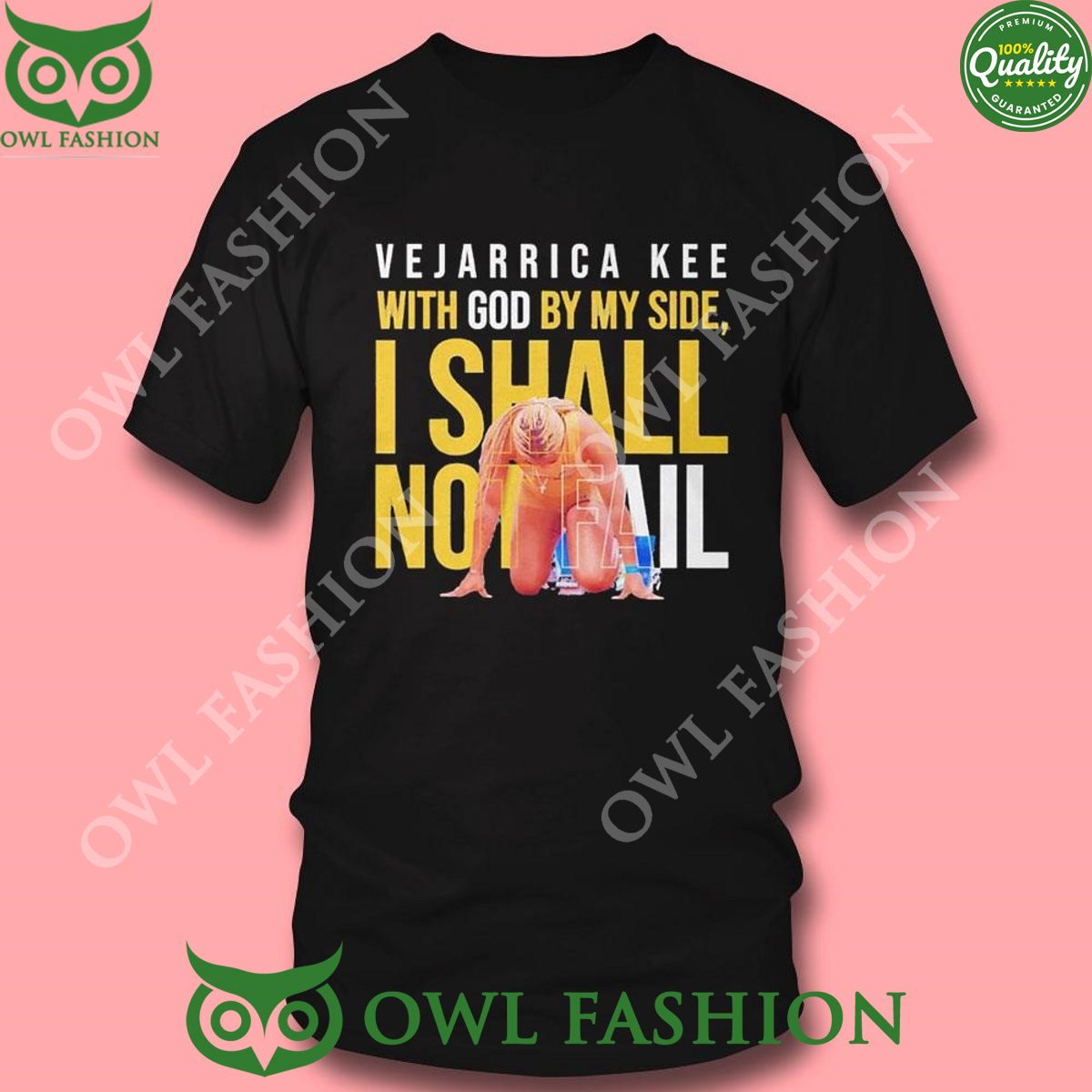 Vejarrica Kee With god by my side I shall not fail sweatshirt