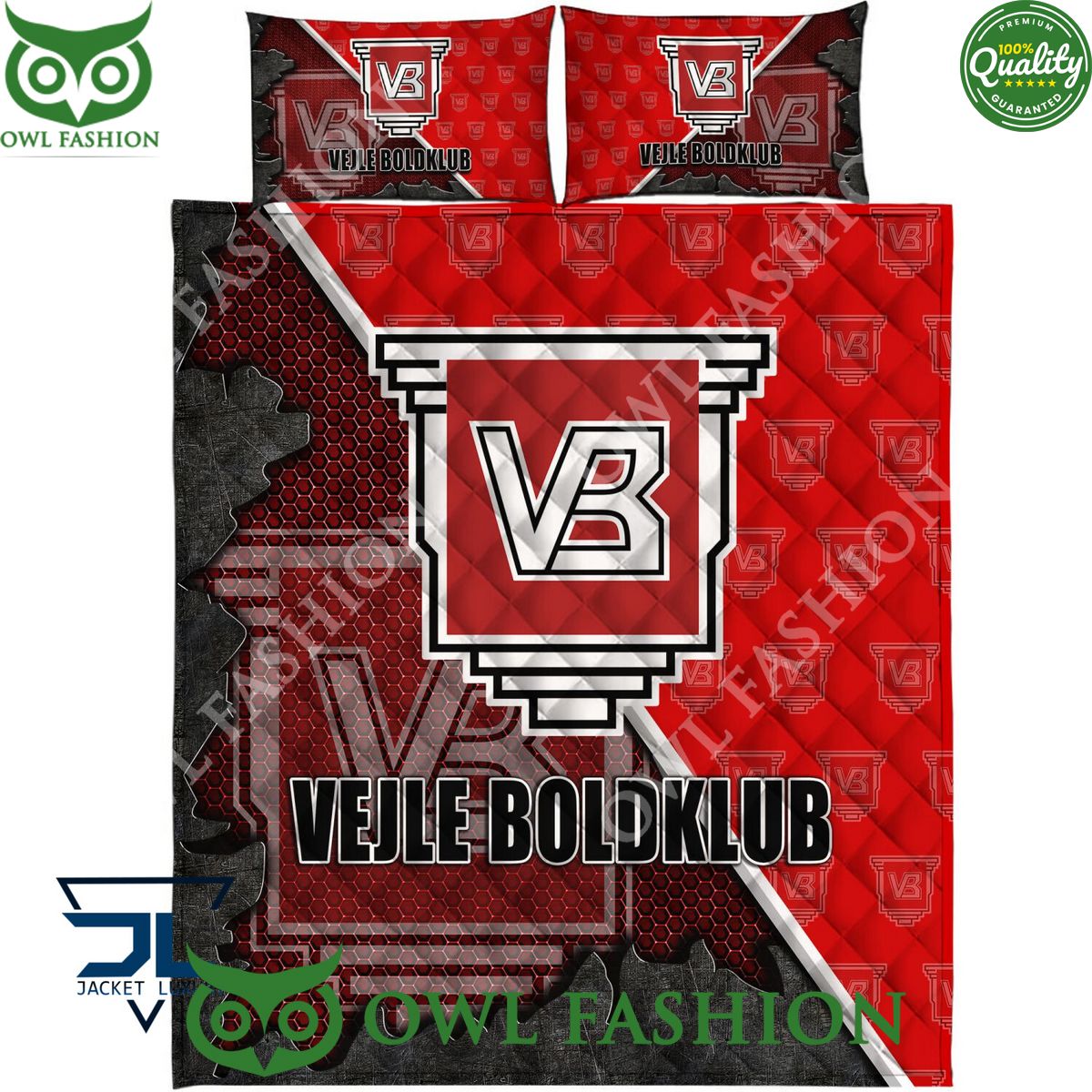 Vejle Boldklub Superliga Quilt Broken Bedding Set