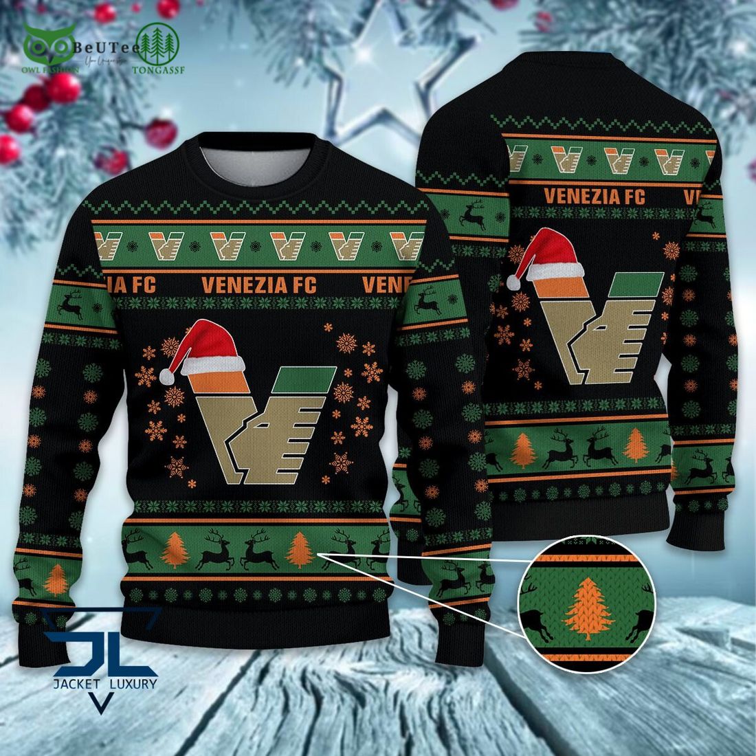 Venezia FC Football Lega Serie A Ugly Sweater