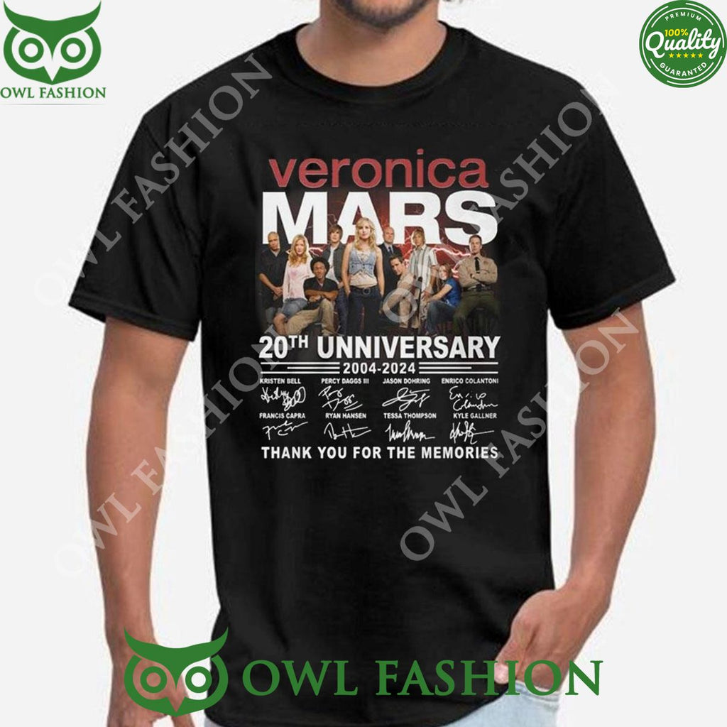 Veronica Mars 20th Anniversary 2004-2024 Memories T-shirt Hoodie