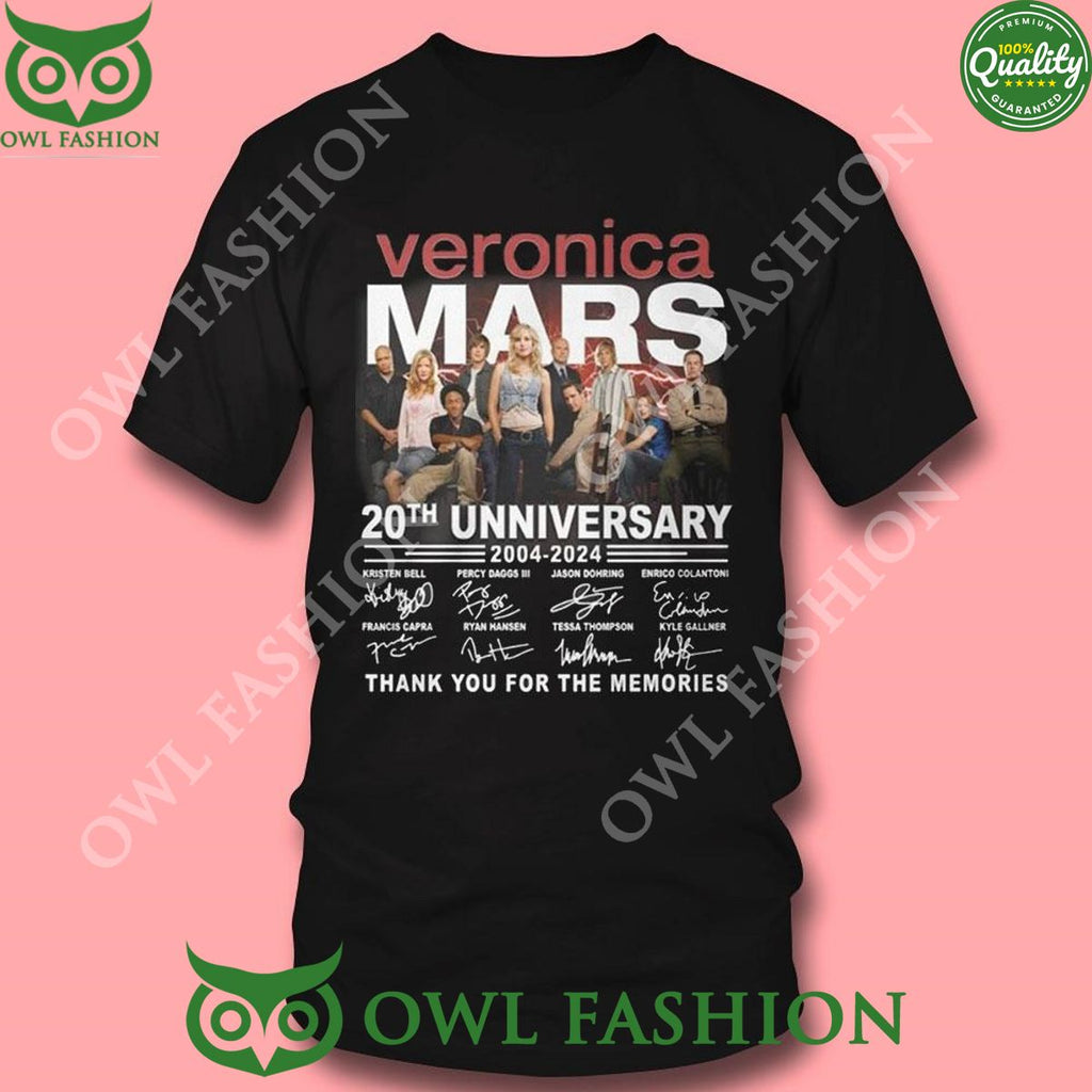 Veronica Mars 20th Anniversary 2004-2024 Memories T-shirt Hoodie