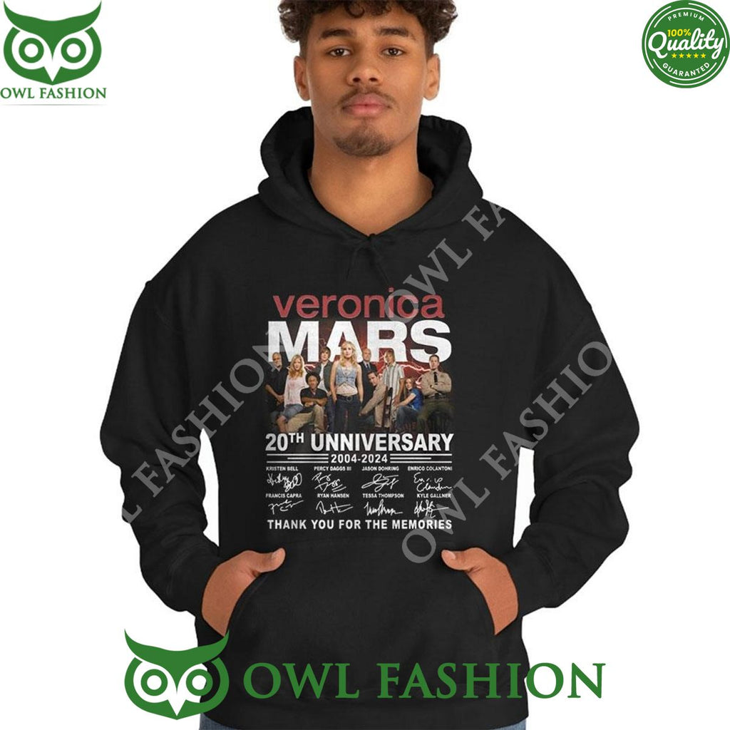 Veronica Mars 20th Anniversary 2004-2024 Memories T-shirt Hoodie
