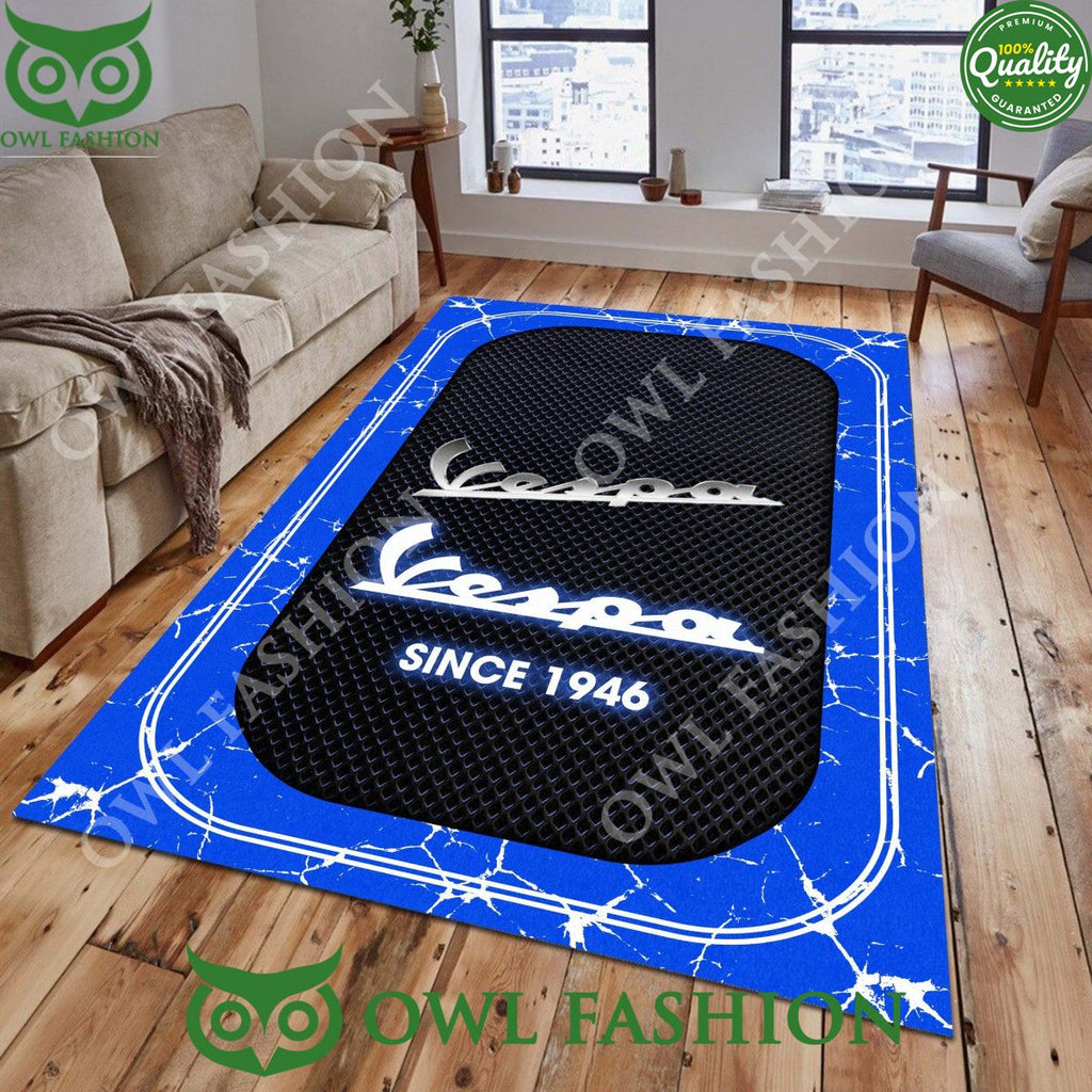 Vespa 1946 Motorcycles Rug Carpet For Stone Marble