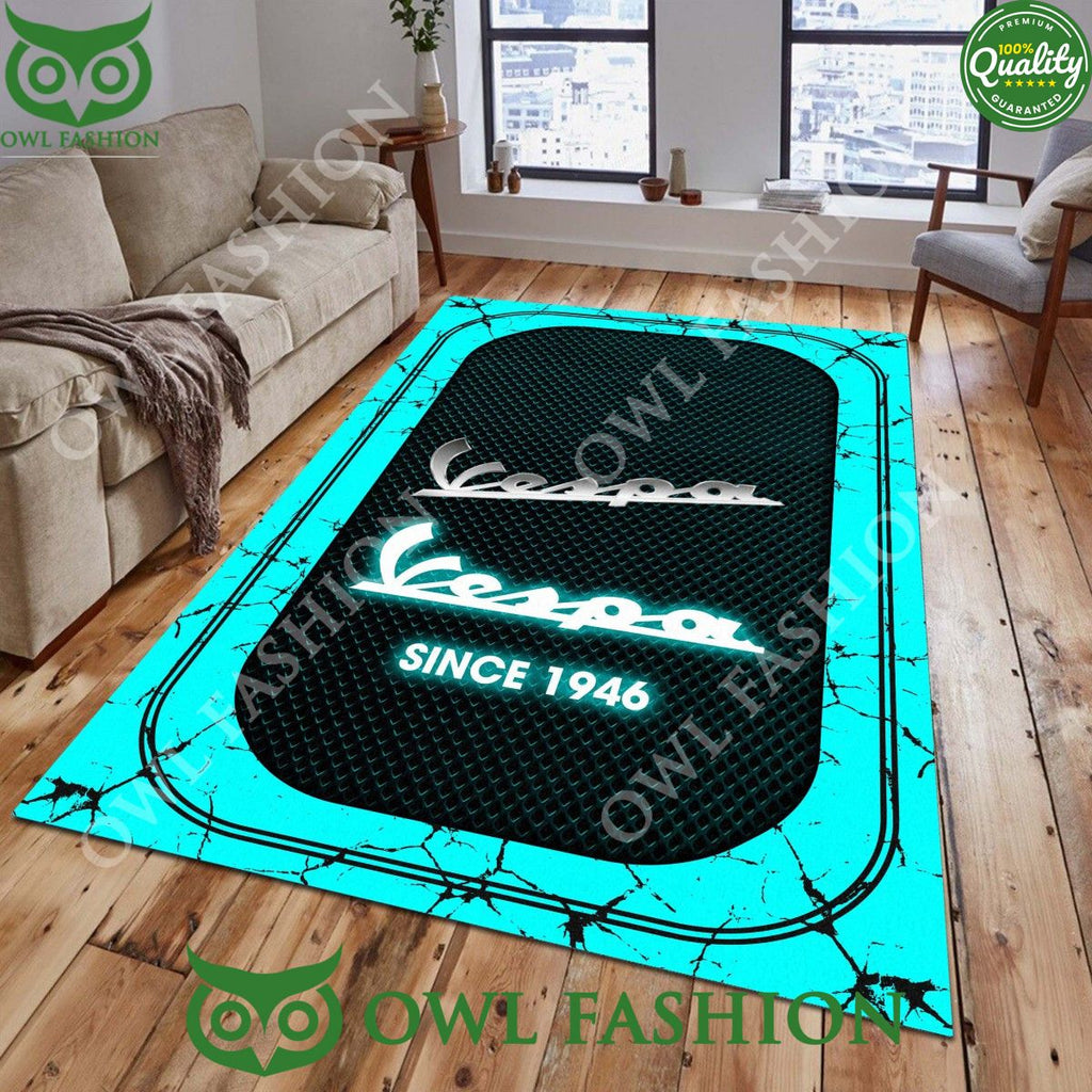 Vespa 1946 Motorcycles Rug Carpet For Stone Marble