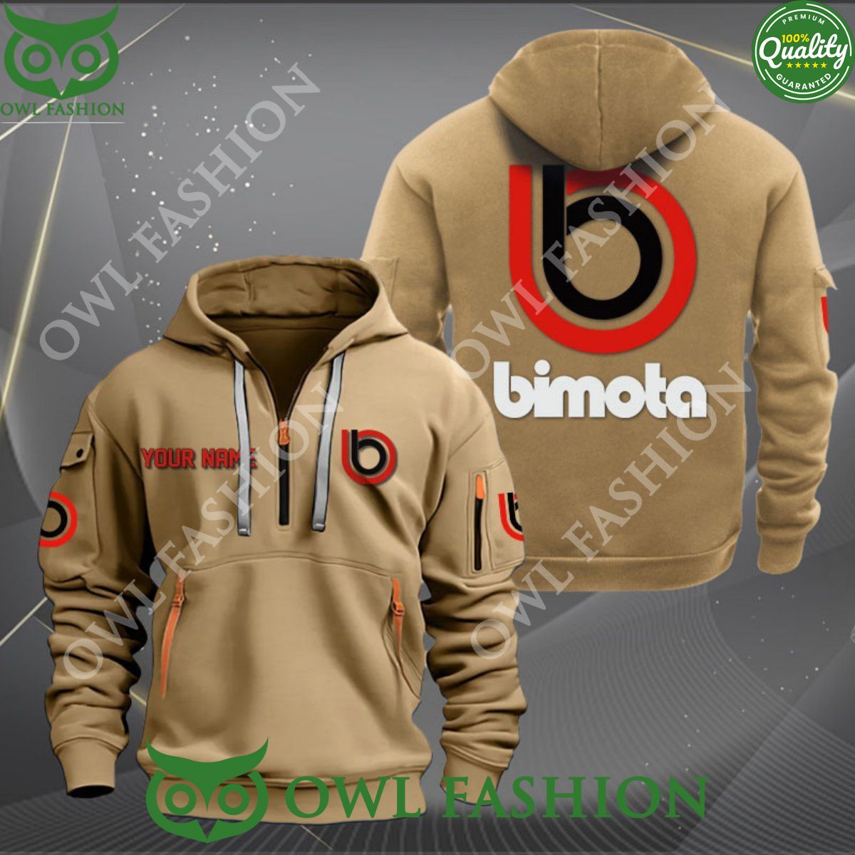 Vespa Italy Personalized Limited Quarter zip hoodie