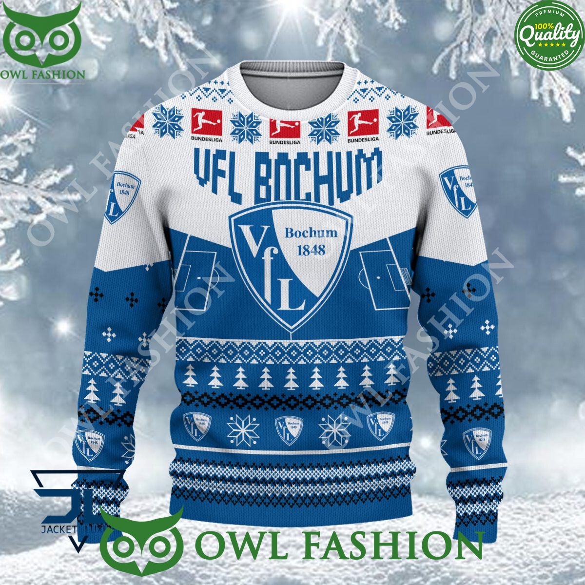 VfL Bochum Limited For Bundesliga Fans Ugly Sweater Jumper