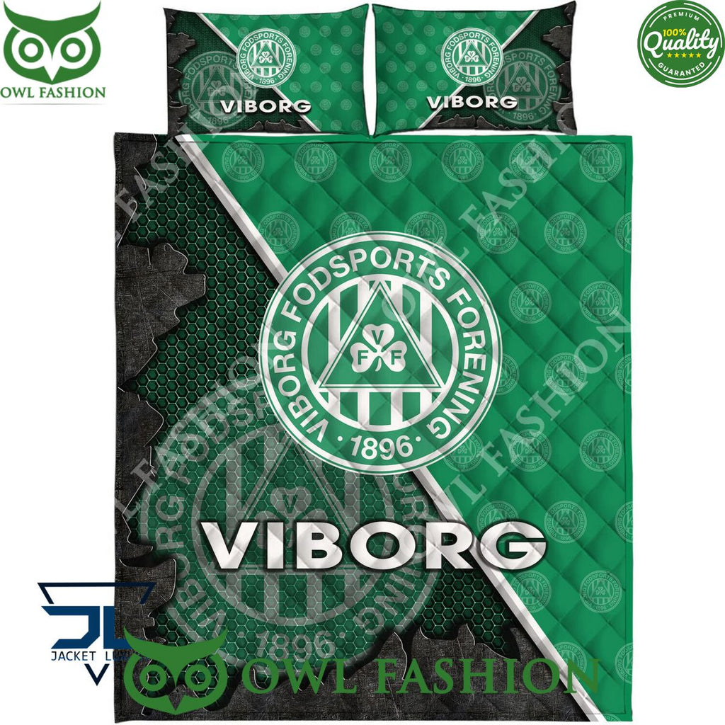 Viborg FF Superliga Quilt Broken Bedding Set