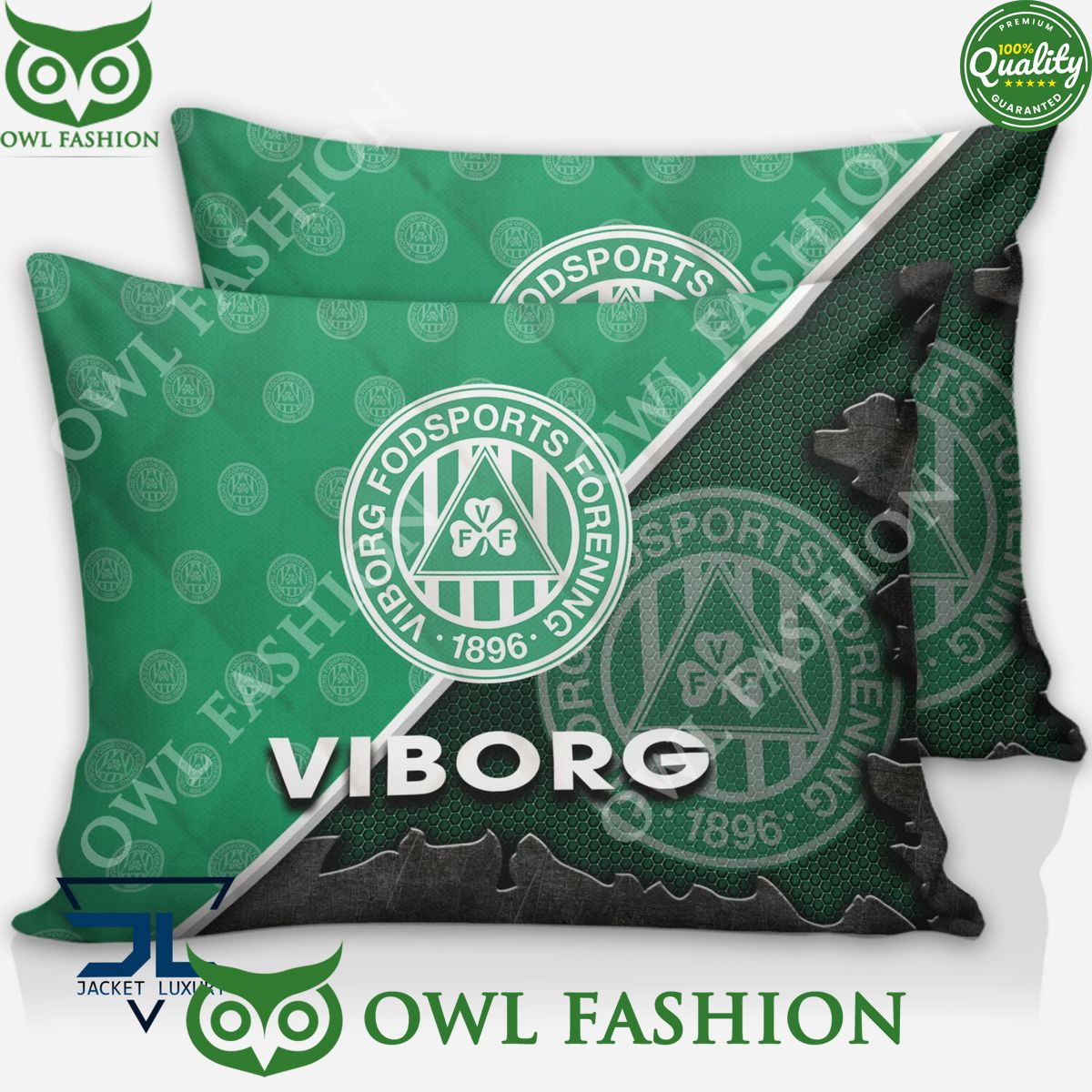 Viborg FF Superliga Quilt Broken Bedding Set
