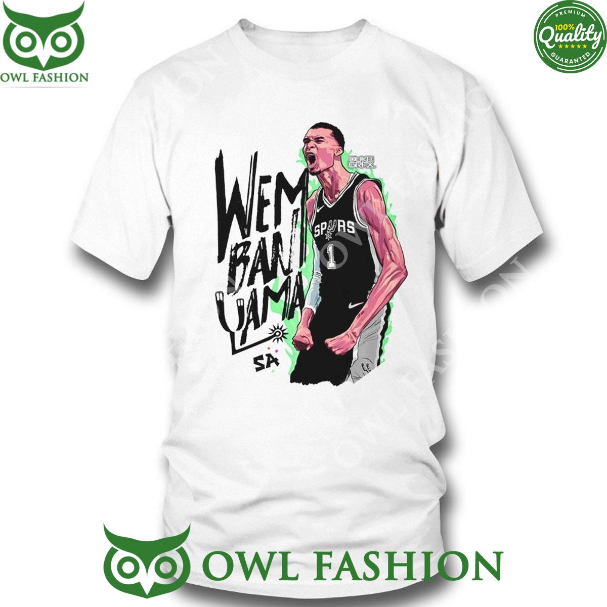 Victor Wembanyama San Antonio Spurs 2024 t Shirt