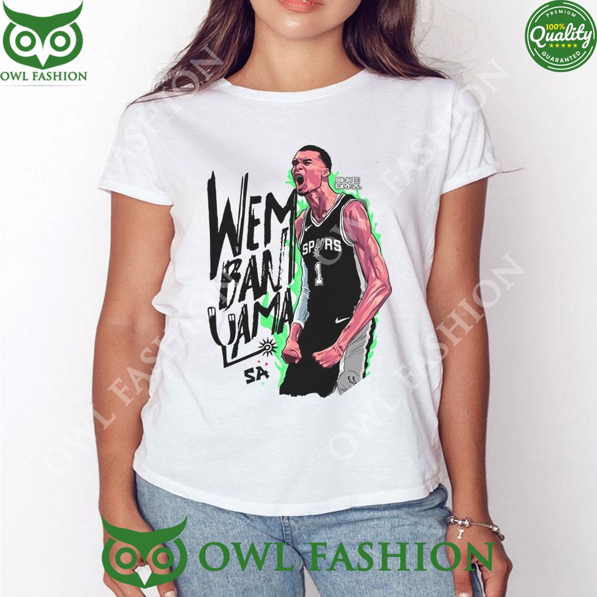 Victor Wembanyama San Antonio Spurs 2024 t Shirt