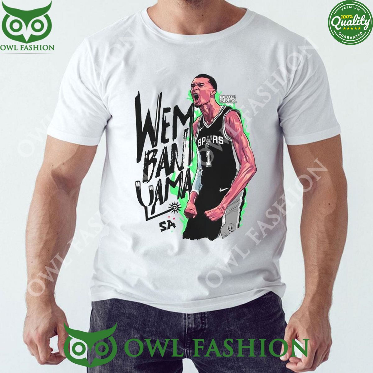 Victor Wembanyama San Antonio Spurs 2024 t Shirt