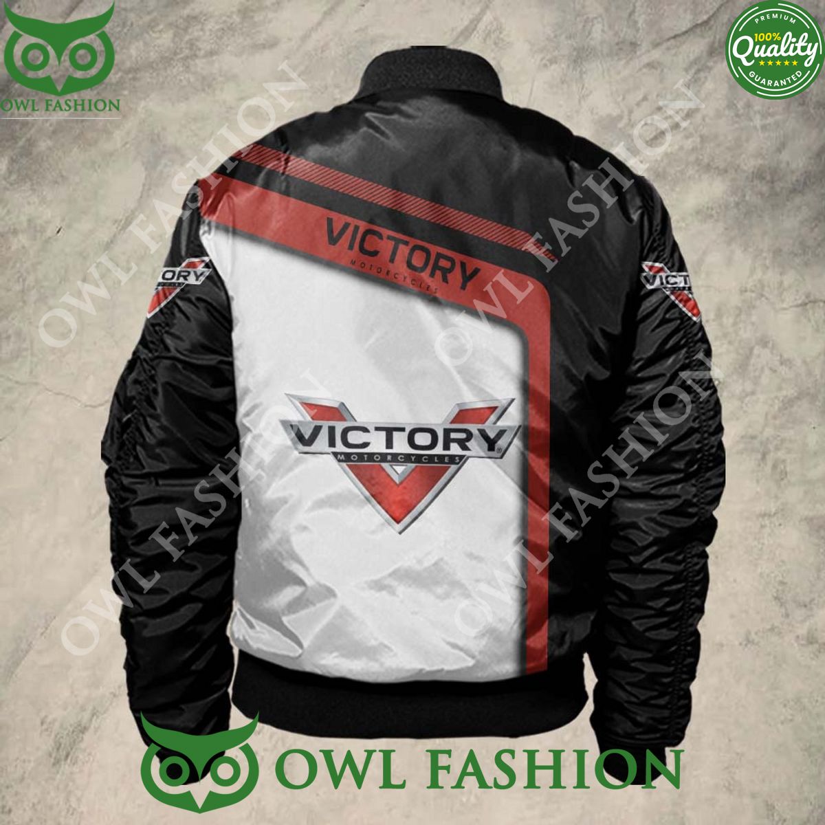 Victory Motorcycles Sport 3D Bomber Jacket