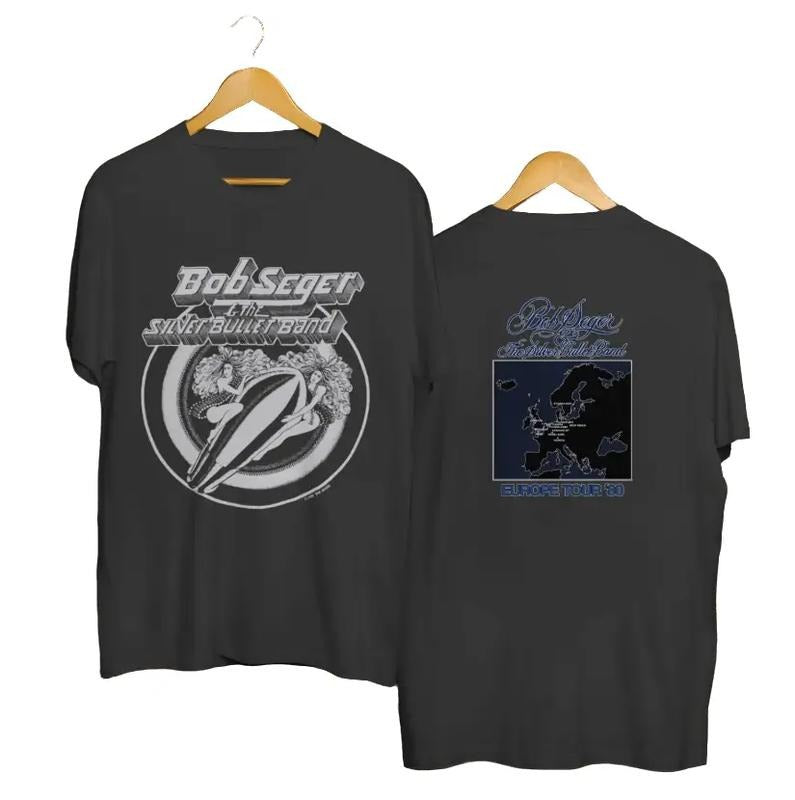 vintage 1980 Bob Seger Europe Tour Shirt Hoodie, Sweatshirt | RetroVerseTees.com