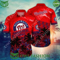 Vintage Aloha MLB Washington Nationals Limited Hawaii Shirt