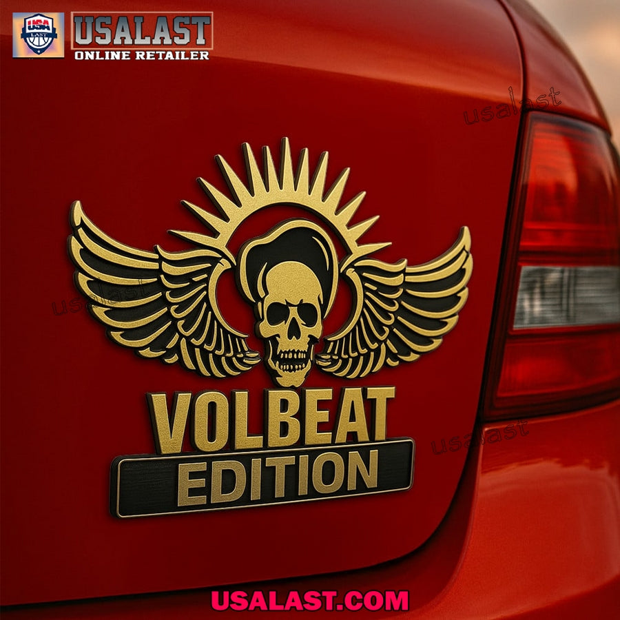 Volbeat Edition Custom 3D Car Badge Sticker