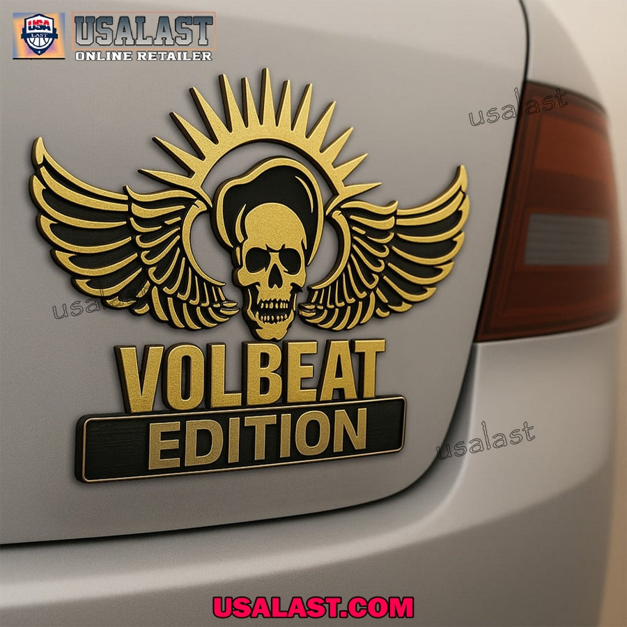 Volbeat Edition Custom 3D Car Badge Sticker