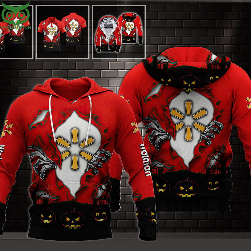 Walmart Red Black 3D Shirt