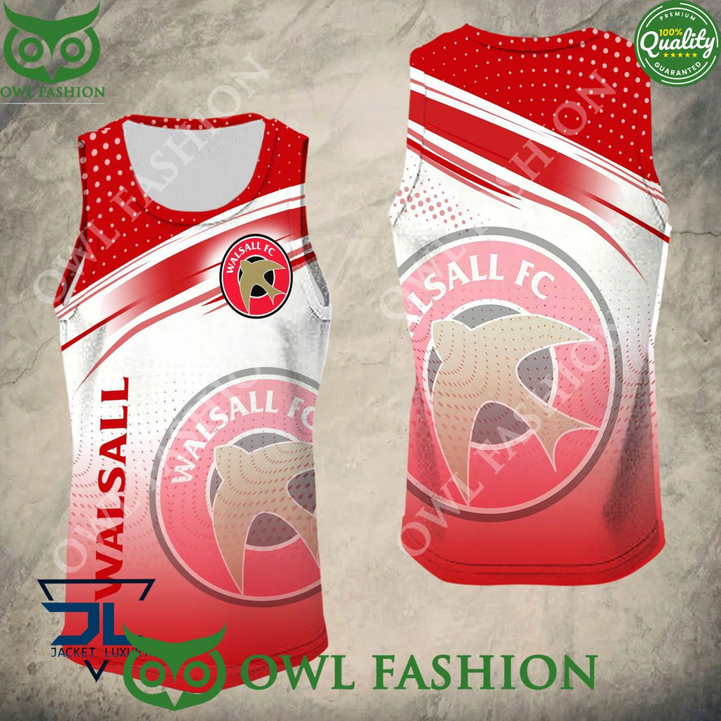 Walsall FC Club Logo EFL Hoodie Shirt