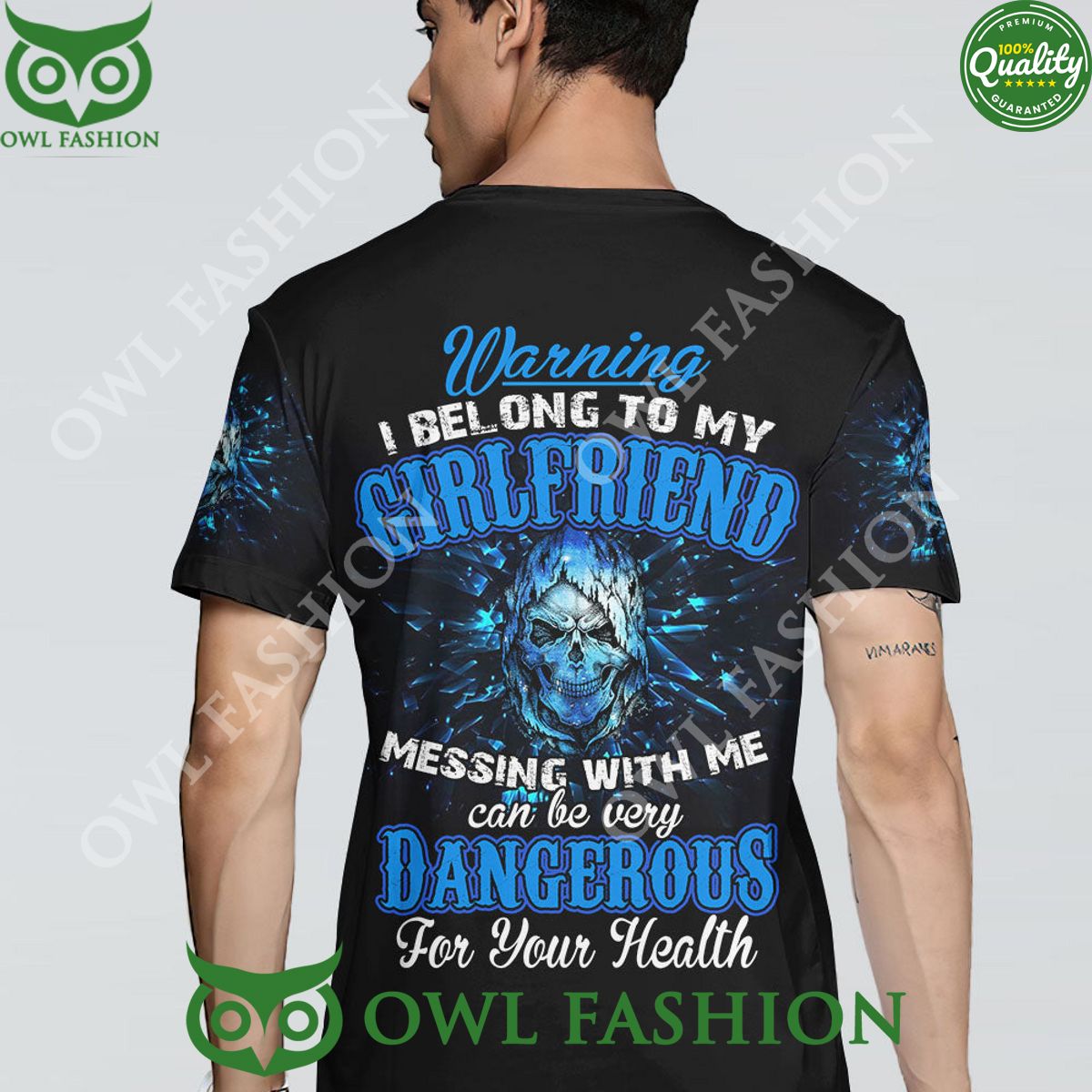 Warning I Belong To My Girlfriend Messing With Me Dangerous For Your Health Hoodie
