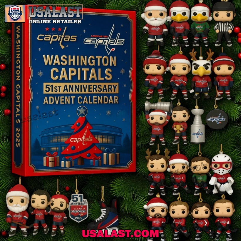 Washington Capitals 51st Anniversary Advent Calendar 2025