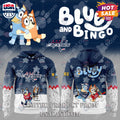 Washington Capitals NHL Bluey and Bingo Hoodie
