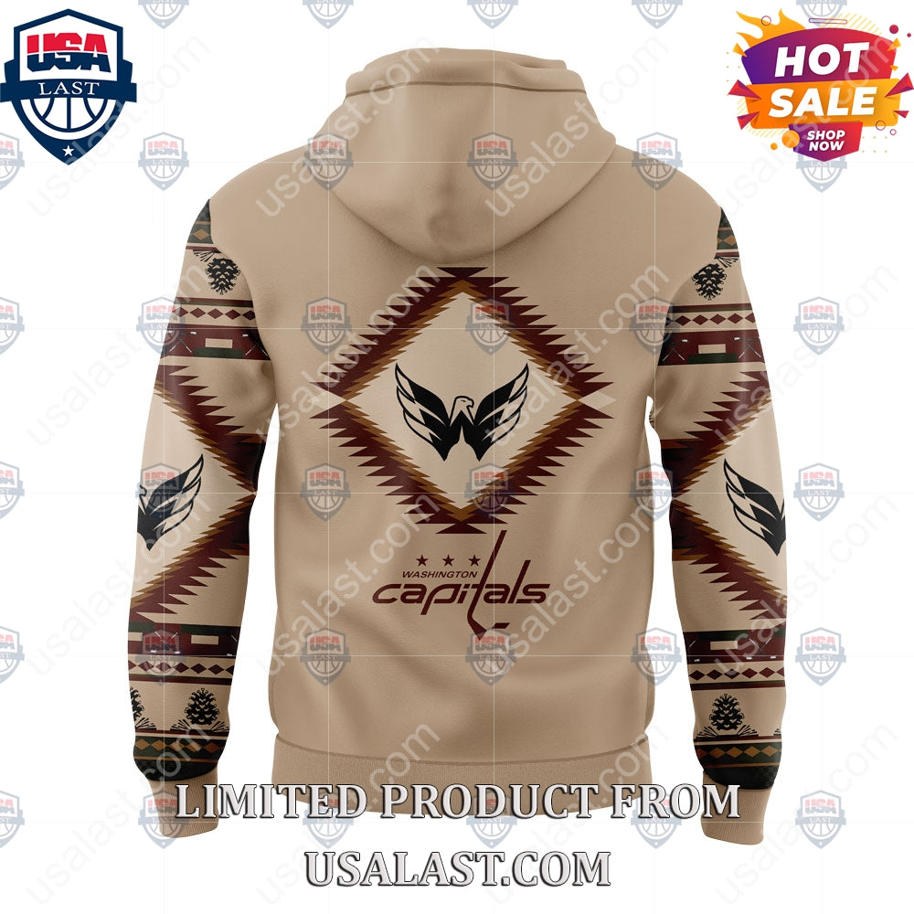 Washington Capitals NHL Native American Heritage Month Hoodie