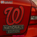 Washington Nationals Car Emblem Custom 3D Badge