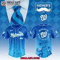 Washington Nationals Happy Father’s Day 2025 Baseball Jersey