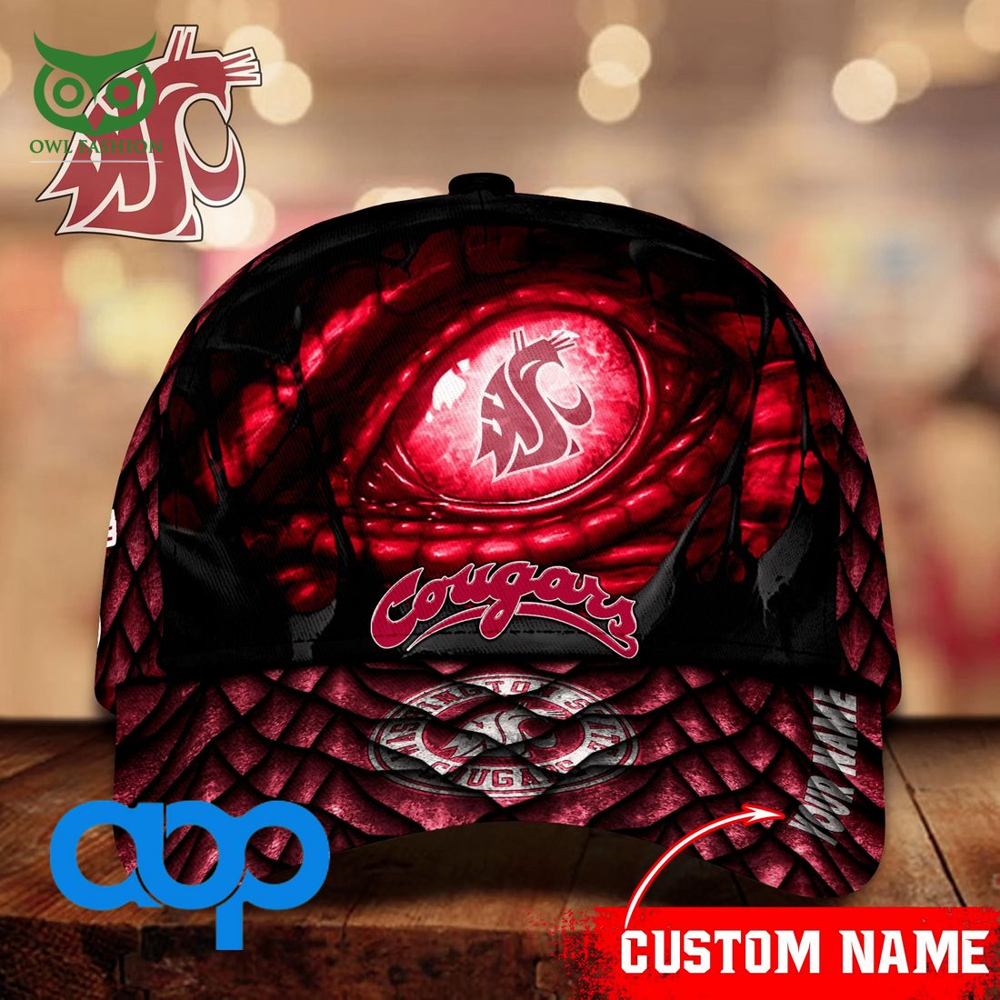 Washington State Cougars NCAA1 Classic Cap Personalized Trend 2023