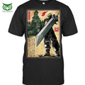 Welcome to Midgar Final Fantasy VII 2D t shirt