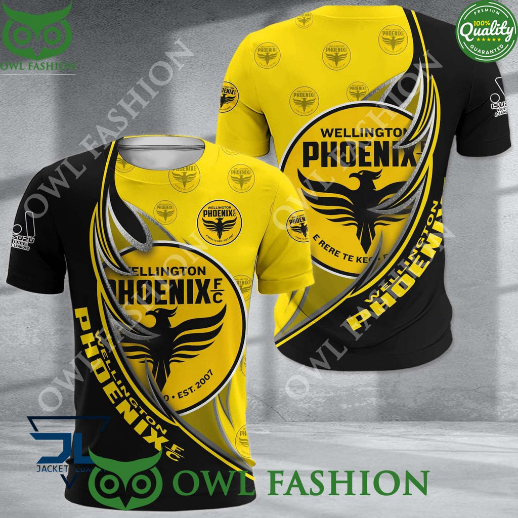 Wellington Phoenix FC A League Football 3D shirt hoodie