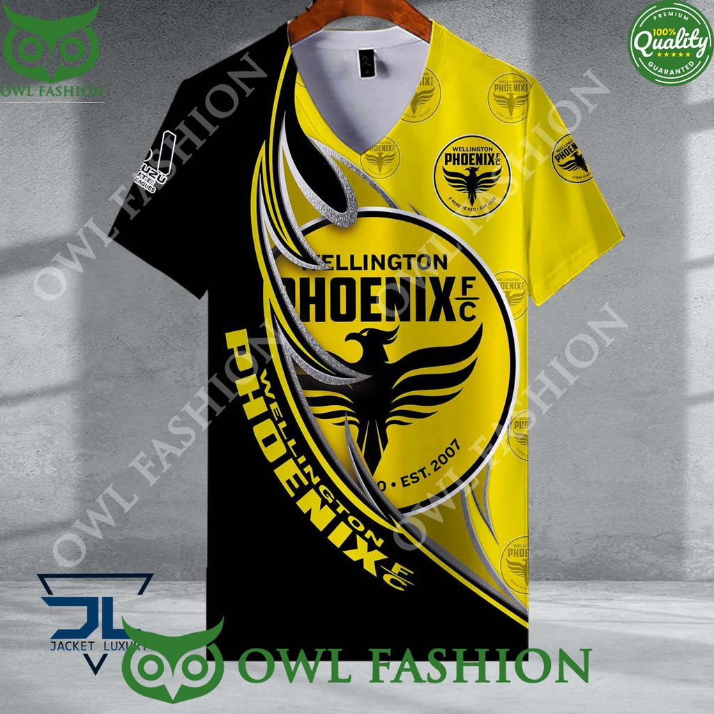 Wellington Phoenix FC A League Football 3D shirt hoodie
